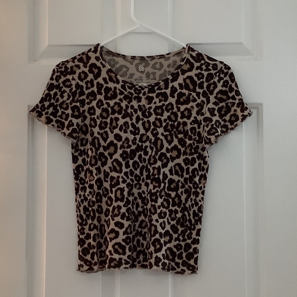 Cheetah Top - Picture 1 of 2